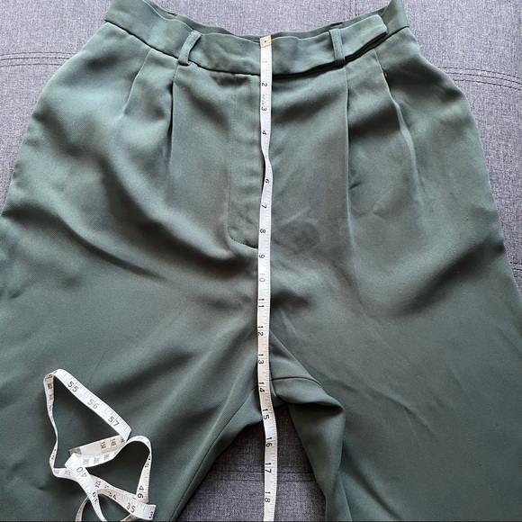 Green straight leg pant - Picture 8 of 8